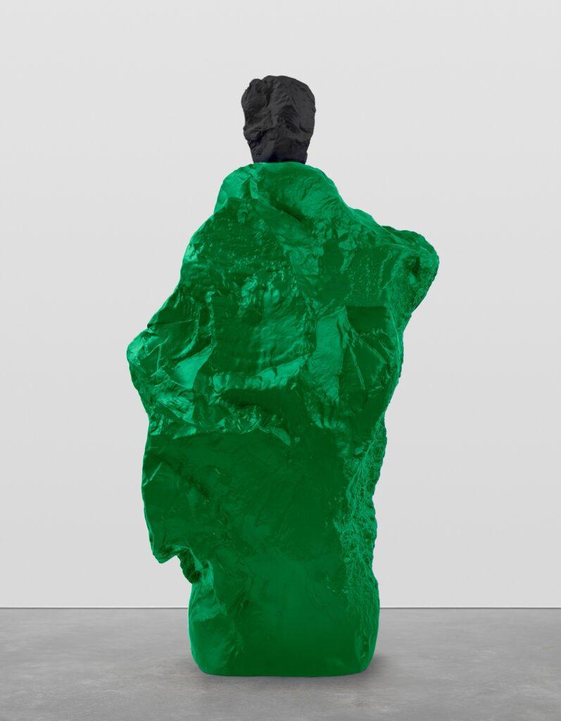 Kukje-Gallery-Ugo-Rondinone_black-green-monk-2000